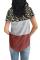 Rusty Block Striped and Leopard Short Sleeve Tee
