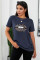 Leopard Lip Distressed Cotton Tee