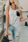 Floral & Stripe Tank Top