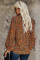 Brown Love You Boo Balloon Sleeve Blouse