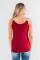 Red Somewhere Next To You Twist Tank Top