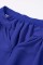 Blue Lace Long Sleeves Shift Above Knee Dress