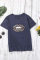 Leopard Lip Distressed Cotton Tee