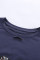 Leopard Lip Distressed Cotton Tee