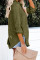 Green Embossed Button Shirt