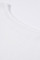 White Blossom Contrast Swiss Dot Knit Top