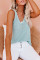 Sky Blue Knit Tank Top