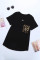 Leopard Printed Splicing T-Shirt