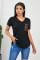 Leopard Printed Splicing T-Shirt