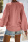Pink Bells Will Be Ringing Balloon Sleeve Blouse
