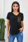 Leopard Printed Splicing T-Shirt