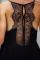 Black Lace Babydoll Dress