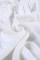 White Crochet Lace Button Top