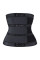 Black 5 Steel Bones Neoprene Belt Waist Trainer with Hook