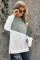 Patchwork Dropped Shoulder Sleeve Sweatshirt