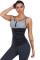 Black Sauna Sweat Sport Girdles Neoprene Body Shaper