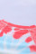 Sky Blue Ombre Tie Dye Loose Leisure Sweatshirt