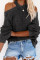 Gray Cool Breeze Cotton Cold Shoulder Sweater