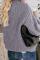 Gray Chunky Turtleneck Sweater