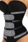 Gray 5 Steel Bones Neoprene Belt Waist Trainer with Hook