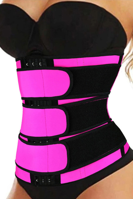 Rose 5 Steel Bones Neoprene Belt Waist Trainer with Hook