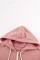 Pink Zip-up Hoodie Jacket