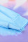 Sky Blue Colorblock The Sun Cotton Blend Tie Dye Hoodie