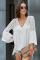 White The Du Jour Crochet Blouse