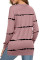 Tie-dye Stripes Pink Sweatshirt