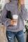 Gray Chunky Turtleneck Sweater