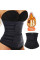Black Sauna Sweat Sport Girdles Neoprene Body Shaper