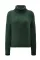 Green Turtleneck Balloon Long Sleeve Pullover Sweater