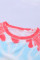 Sky Blue Ombre Tie Dye Loose Leisure Sweatshirt