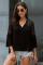 Black The Du Jour Crochet Blouse