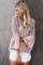 Pink The Du Jour Crochet Blouse