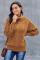 Yellow Chunky Turtleneck Sweater