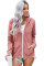Pink Zip-up Hoodie Jacket