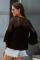 Black The Du Jour Crochet Blouse