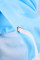 Sky Blue Colorblock The Sun Cotton Blend Tie Dye Hoodie
