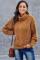 Yellow Chunky Turtleneck Sweater