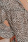 Saint Helena Printed Ruffle Blouse