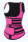 Rose Latex Underbust Sport Girdle Waist Trainer