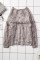 Saint Helena Printed Ruffle Blouse
