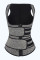 Gray Latex Underbust Sport Girdle Waist Trainer