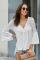 White The Du Jour Crochet Blouse
