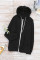 Black Zip-up Hoodie Jacket