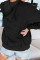 Black Zip-up Hoodie Jacket