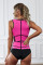 Rose Latex Underbust Sport Girdle Waist Trainer