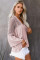 Pink The Du Jour Crochet Blouse