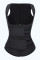 Black Latex Underbust Sport Girdle Waist Trainer